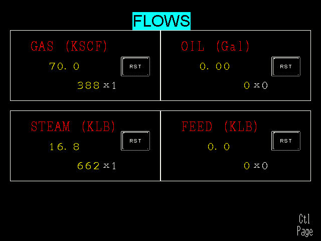 flow totals display lg